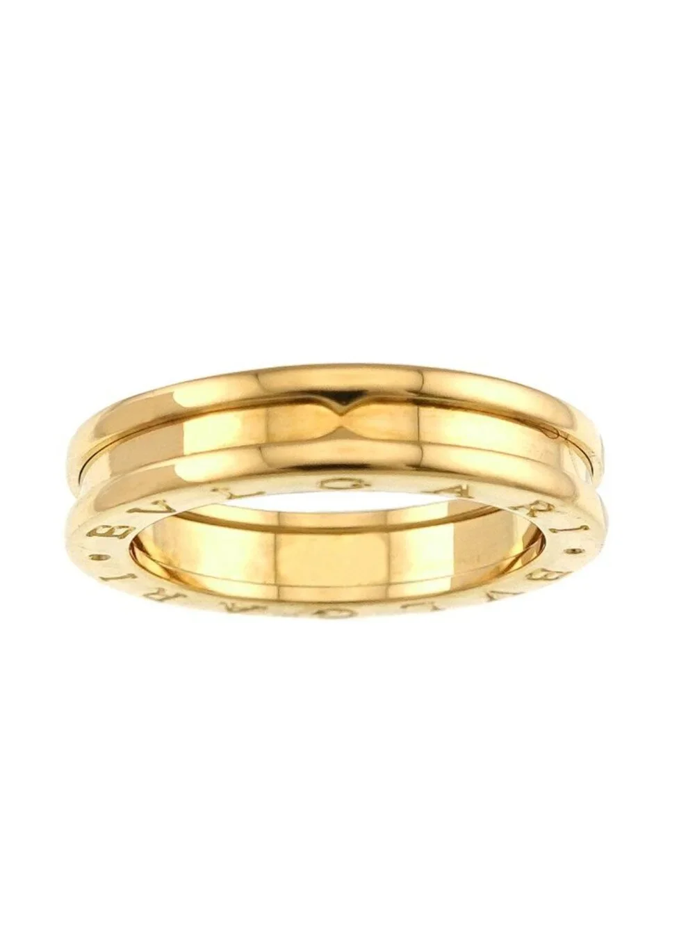 Bvlgari Band 57 Ring 18K Yellow Gold